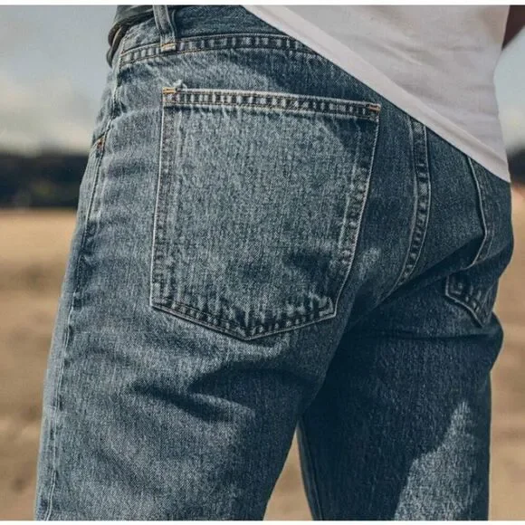 Taylor Stitch jeans mens 28* The Slim Jean in 24 month wash selvage denim NEW - Picture 6 of 13